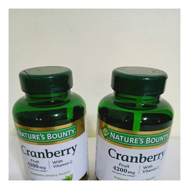 Nature's Bounty Cranberry 4200mg Con Vitamina C