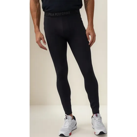 Calza Deportiva Fila Compress Larga Hombre Tiro Alto