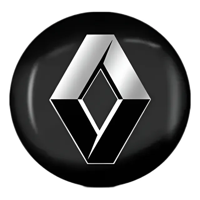 Emblema Centro De Taza Renault Adhesivo (todos) Con Resina