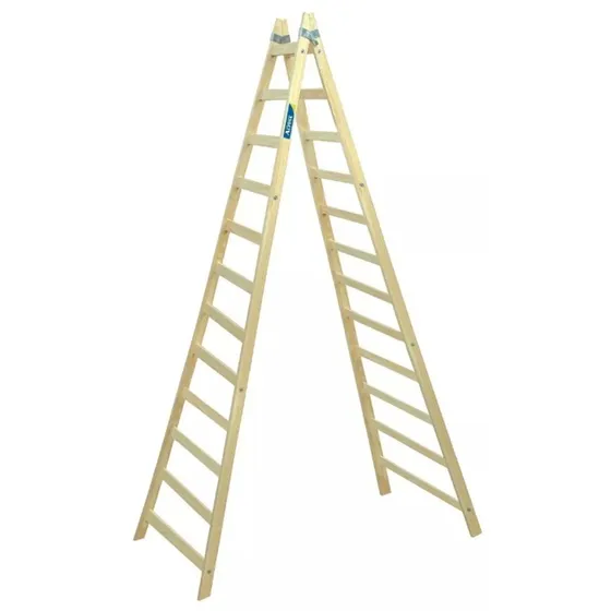 Escalera Alpina Madera  11 Escalones
