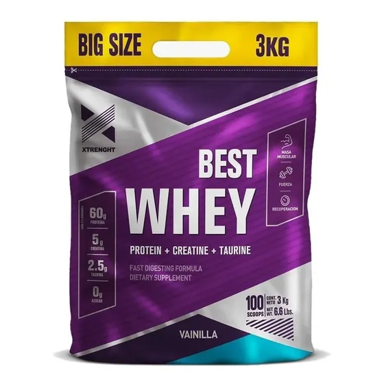 Proteina Best Whey Xtrenght Big Size 3kgs