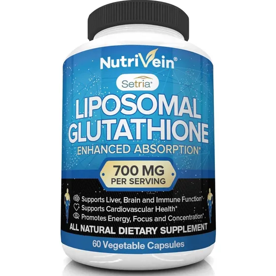 Glutatión Liposomal Setria 700mg 60 Capsulas