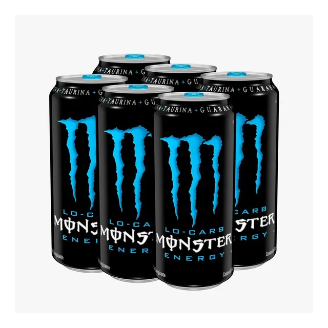 Bebida Energética Monster Low Carb 473 Ml