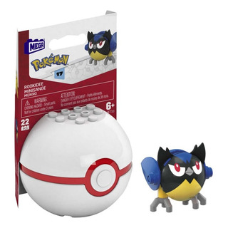 Pokemon Rookidee Pokebola Mega Construx - Mattel Hkt10 Pokemon Rookidee Pokebola Mega Construx - Mattel Hkt10