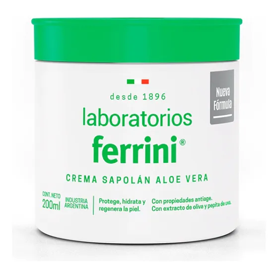 Ferrini Sapolan Crema Aloe Vera X 200 Ml
