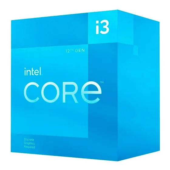 Processador Intel Core i3-12100F BX8071512100F 3.3GHz 12MB DDR4/5