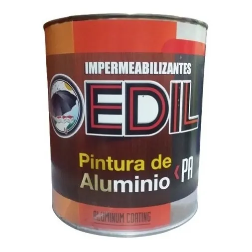 Pintura De Aluminio Edil Galón