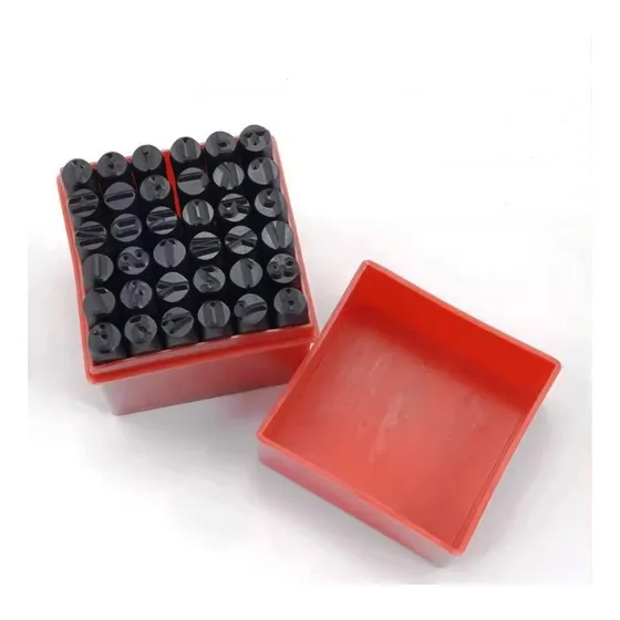 Troquel De Letras Y Números 8 Mm 36 Piezas