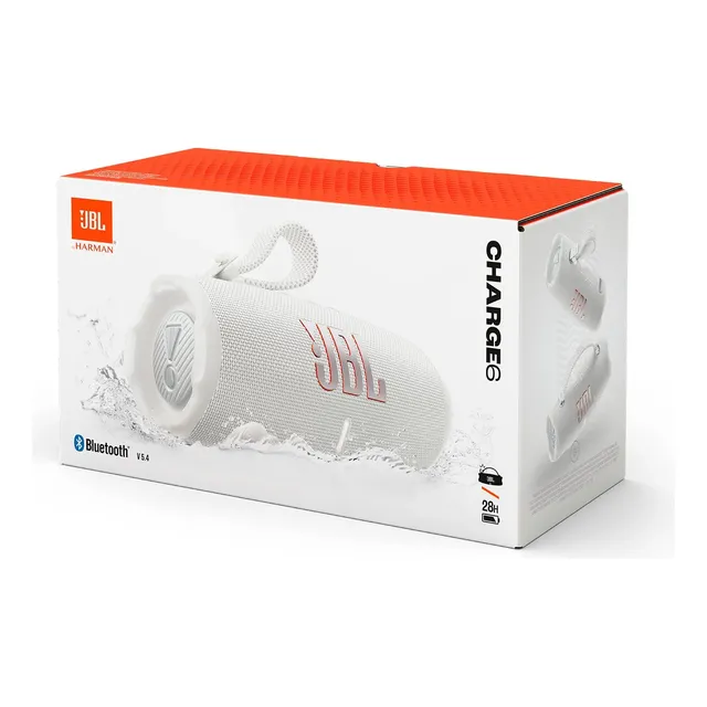 Parlante Jbl Chargue 6 Color Blanco 110v