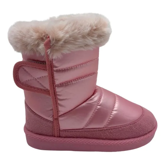Bota Calzado De Abrigo Con Corderito Térmica Para Niña