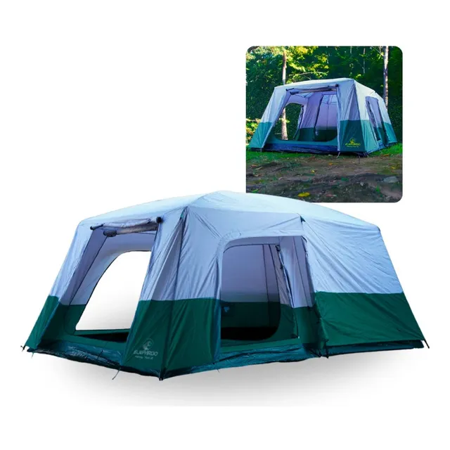Barraca Camping 12 Pessoas Family Titan Coluna D Água 2000mm