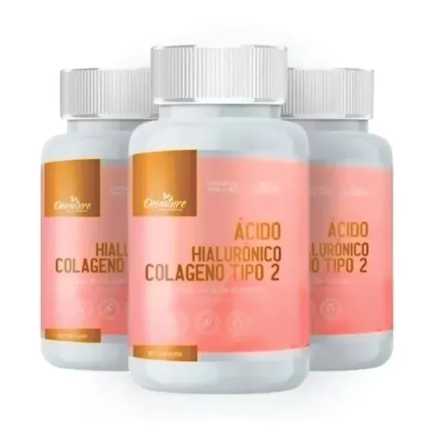 Colageno Tipo 2 + Ácido Hialurónico + Vitamina C - 300 Cap