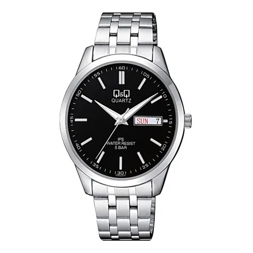 Reloj Para Hombre Q&q Cd02j212y Plateado