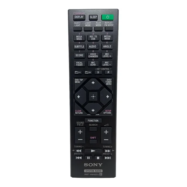 Controle Remoto Rmt-am420u Sony Mhc-m60d
