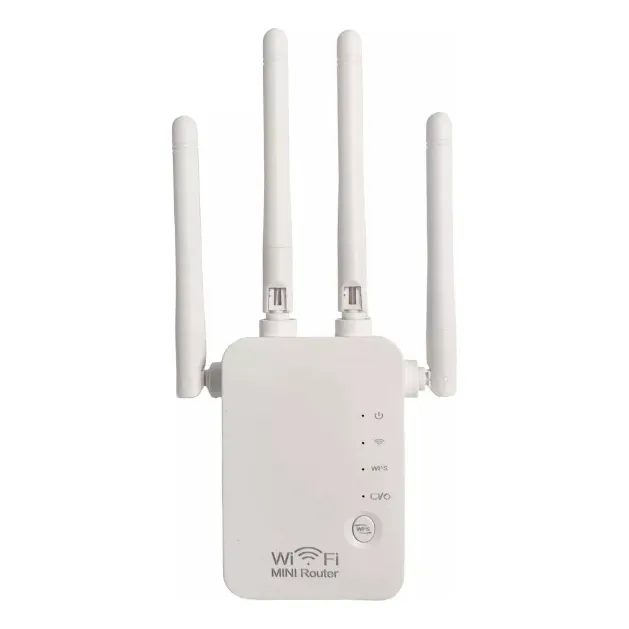 Mini Repetidor Amplificador Extensor De Señal Wifi 220v