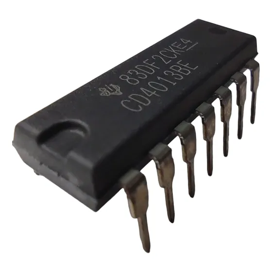  Cd4013 Cmos Dual D-type Flip-flop Pack X2 Unidades