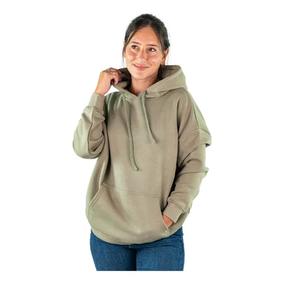 Hoodie, Buzo, Canguro 70b-lab Mujer Algodón Deportivo Suelto