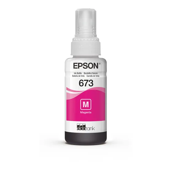 Botella De Tinta Epson Magenta T673