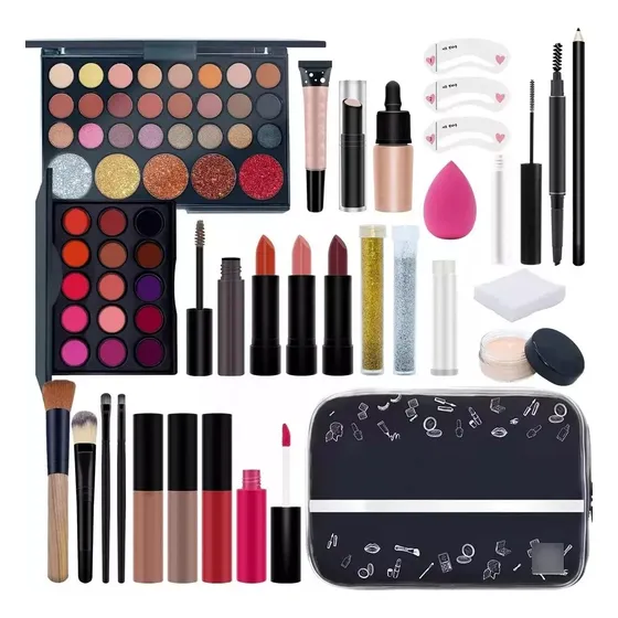 Kit De Maquillaje De Disco De Sombra De Ojos Maquillaje