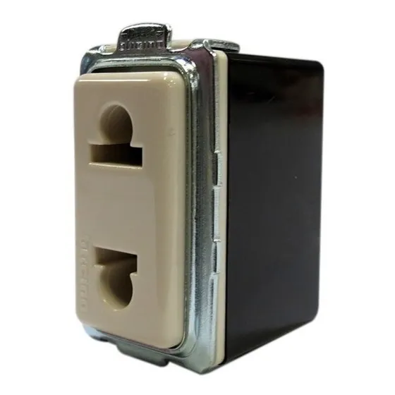 Bticino 5024 Taco Toma Corriente Serie Magic 2 Polos