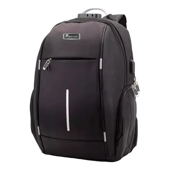 Mochila Porta Notebook Smart Candado Usb P/ Viaje Ajustable 