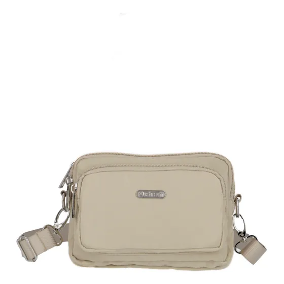 Cartera Xtrem Weekend Beige Pequeña