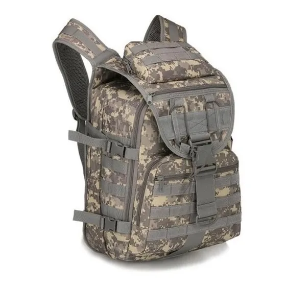 Mochila Tatica Impecável Militar 40l 600d Oxford Recomendado Cor Cargueiro Cinza