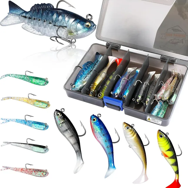 Señuelos De Pesca Cebos Pre-aparejados Cola De Pala Anzuelo