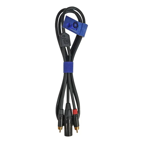 Cable Canon Xlr Macho Neutrik - 2 X Plug Rca 3 M C-142-3