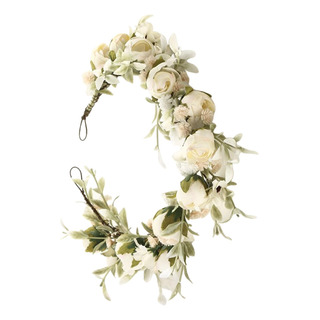 Corona De Flores Nupcial Corona De Hadas De Flores Corona De Corona De Flores Nupcial Corona De Hadas De Flores Corona De