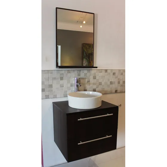 Mueble De Baño Con Lavamanos Y Espejo
