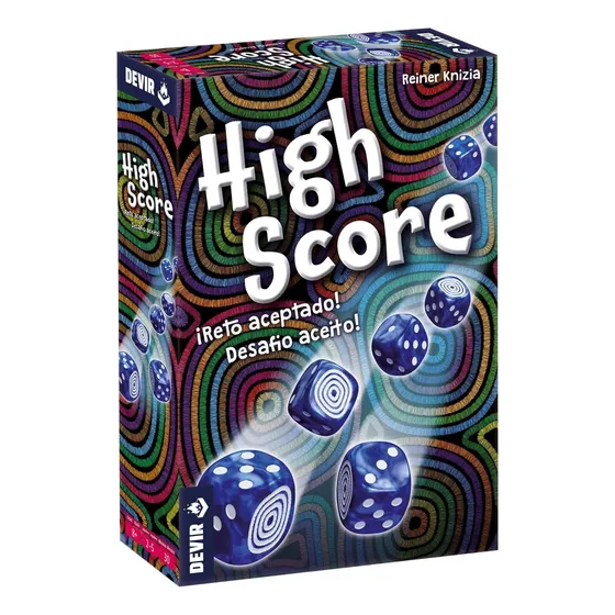 Juego De Mesa De Dados High Score Devir Español