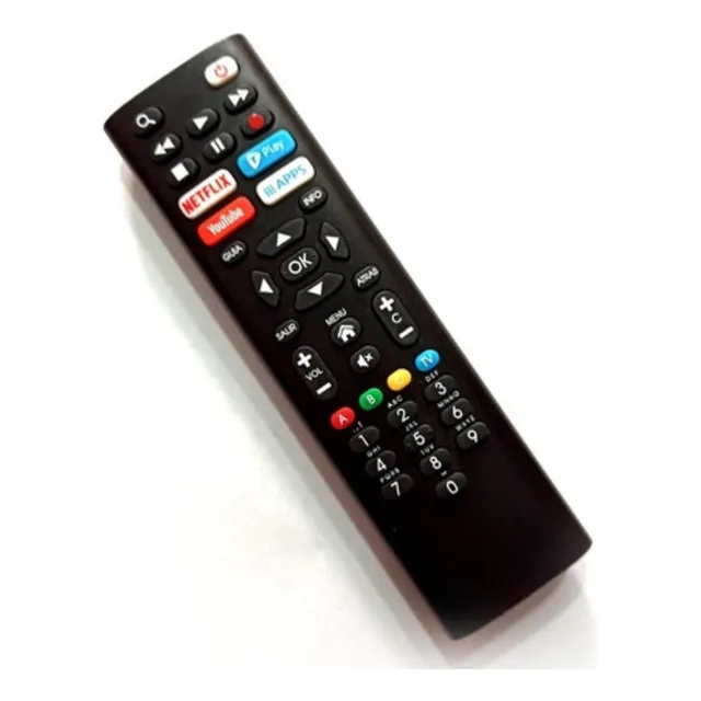 Control Remoto Conversor Telecen Smart Original Nuevo Negro