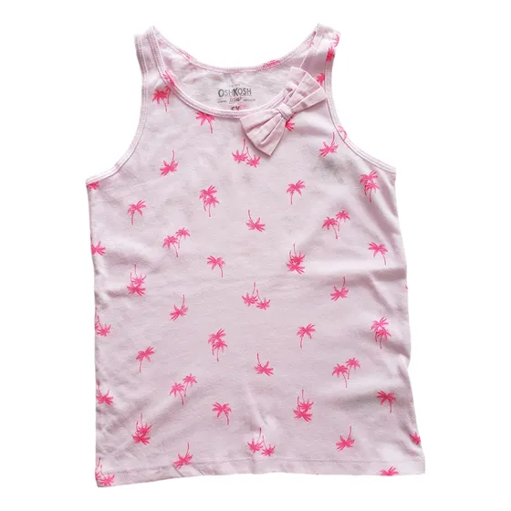 Musculosa Oshkosh Niña Rosa Palmeras