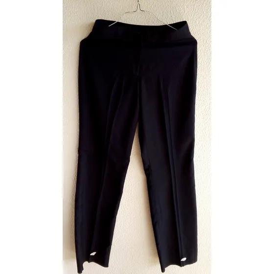Pantalón Escolar Hembra Talla12 Gabardina Azul Marino