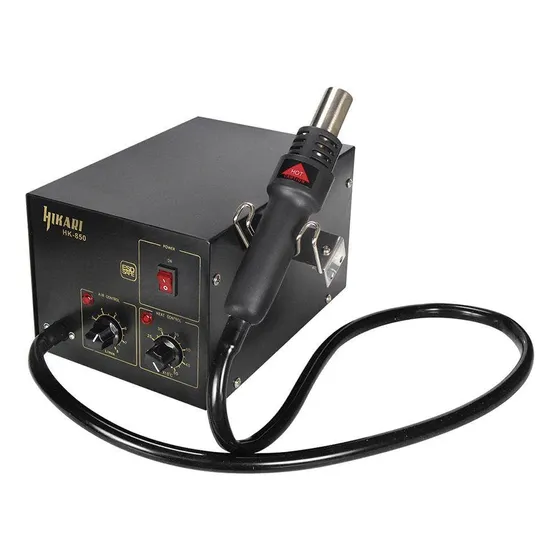 Estação De Solda Retrabalho Ar Quente Smd Hk-850 Esd Hikari