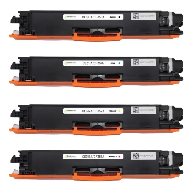 Toner Pack 4 Colores Ce310a 311a 312a 313a Para  Hp M176 177