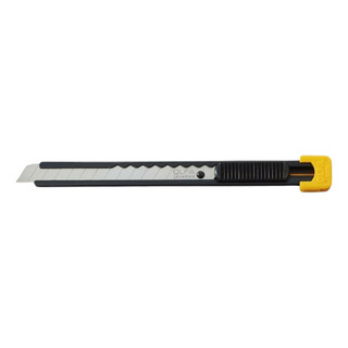 Cutter Compacto 9mm Olfa S Mango Metalico Estandar Delgado Cutter Compacto 9mm Olfa S Mango Metalico Estandar Delgado