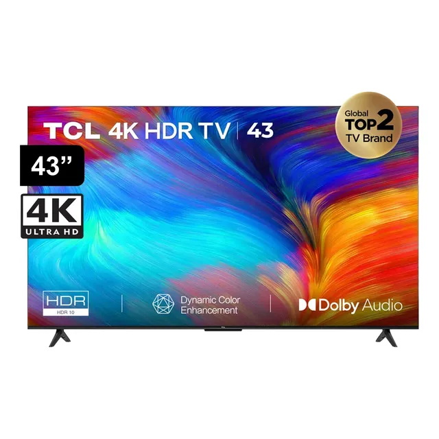 Smart Tv Tcl 43 43p635 Led Uhd 4k Google Tv