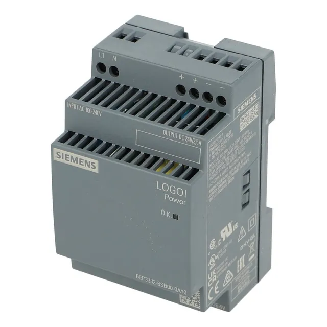 Siemens Logo! Power 24v / 2.5a Fuente De Alimentación