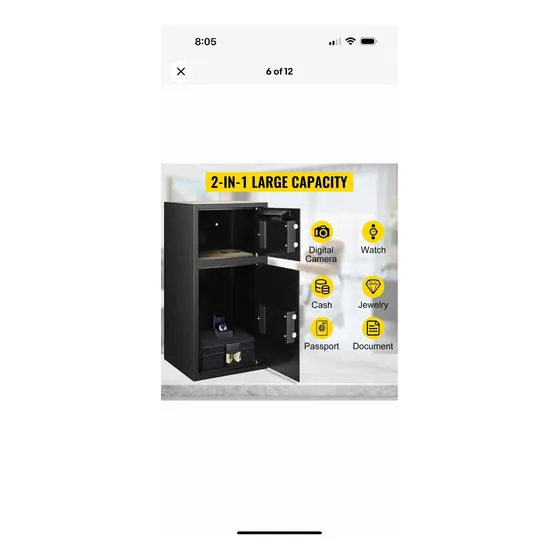 Caja Fuerte De Seguridad