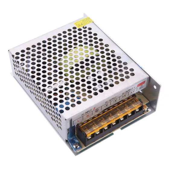 Ac 110v/220v A Dc 12v 10a 120w Transformador De Voltaje Inte