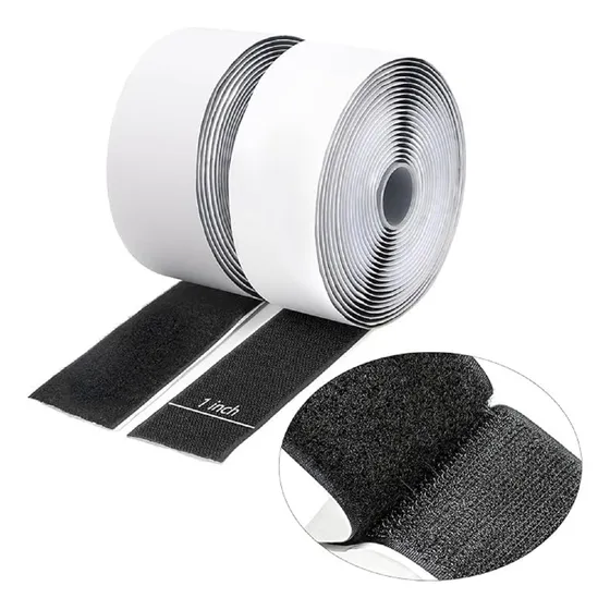 Cinta Velcro Dual Doble Faz Anjeo 2 Metros