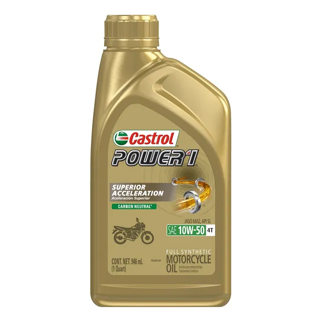 Aceite Castrol Power 1 4t Full Sintetico 10w50 946ml