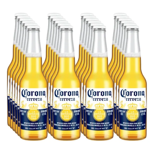 Cerveza Corona 330 Cc Pack X 24 Unidades