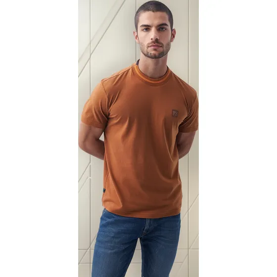 Camiseta Americanino 842f005 Café Caramelo