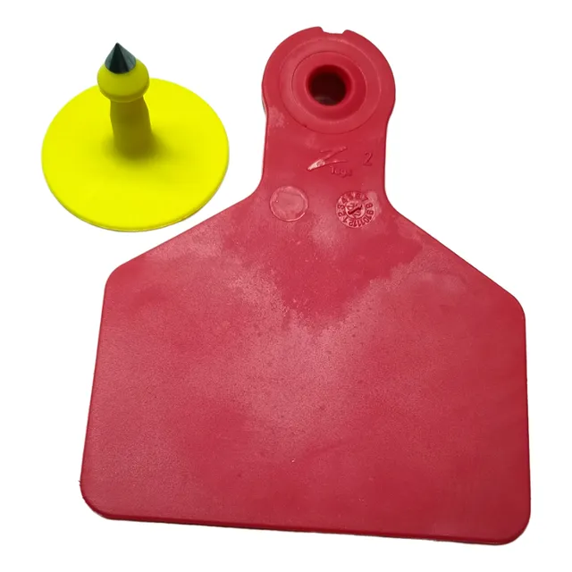 Arete De Pin Marca Z Tag Rojo