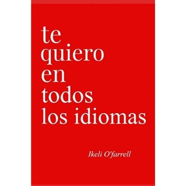 Libro Te Quiero En Todos Los Idiomas