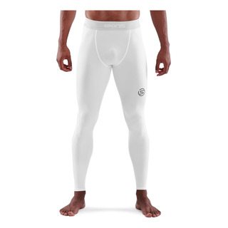 Medias De Compresión Skins Series-1 Para Hombre, Color Blanc Medias De Compresión Skins Series-1 Para Hombre, Color Blanc