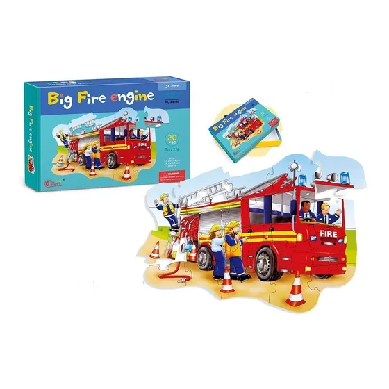 Rompecabeza Puzzle Cresko Infantil Bomberos